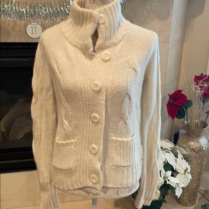 Ivory American Eagle Cardigan